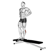 Box jump demonstration