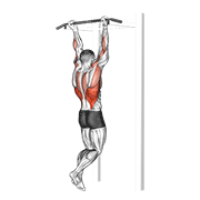 Chin-up demonstration