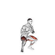 Squat jump demonstration