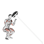 Machine overhead press demonstration